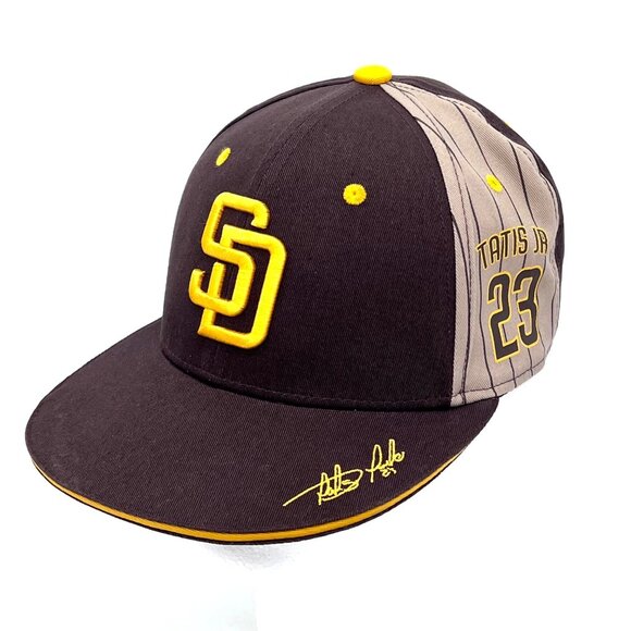 Fernando Tatis Jr. El Nino San Diego Padres 23 Baseball Cap Hat Snapback Brown - Picture 1 of 15